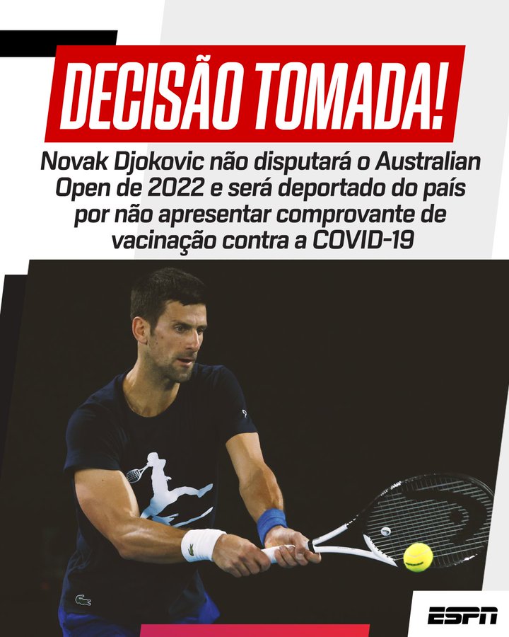 Porque Novak Djokovic é o maior e melhor tenista de todos os