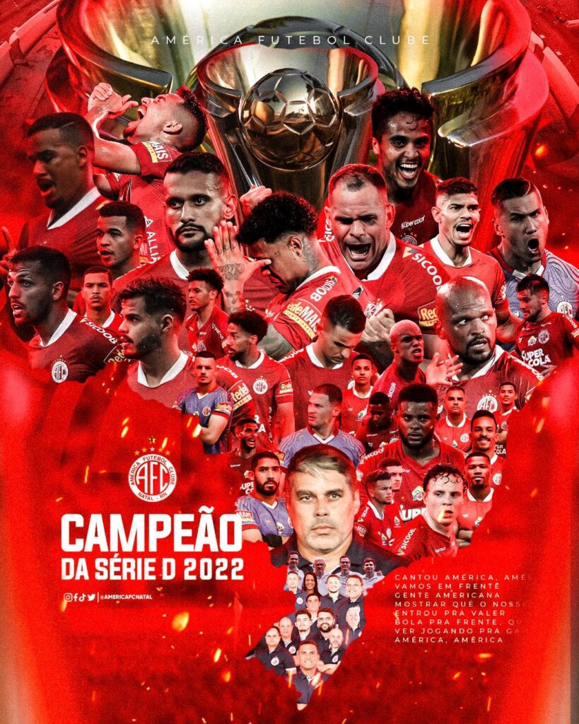 Grande jogo e festa em Pouso Alegre pelo acesso à Série C do dono da casa,  e o América/RN, campeão. Diretorias dos dois times brilharam no marketing